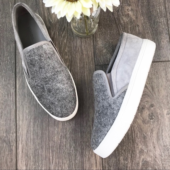 Vince Shoes - Vince Banler slip on sneakers in Quartz grey